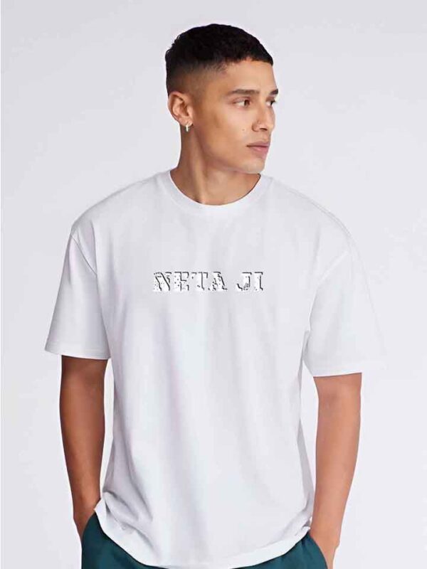 Neta Ji Oversized T-Shirt - Image 2