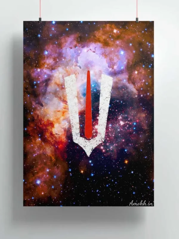 The Vaishnav Tilak symbol A4 poster