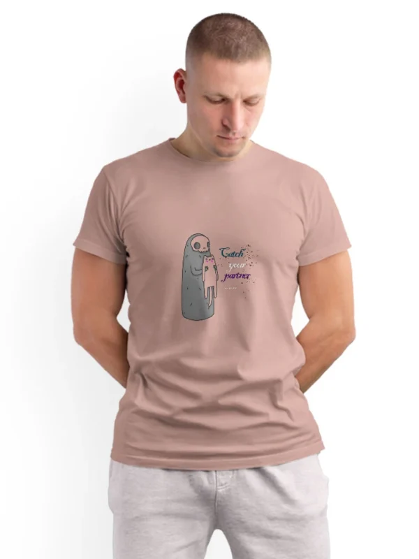 Animated Ghost print on the front T-shirt - Image 2