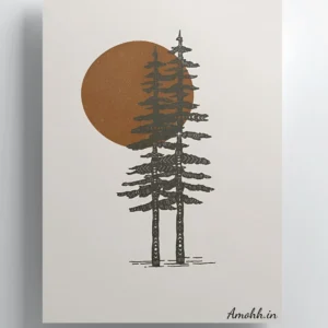 nature-inspired design wall poster