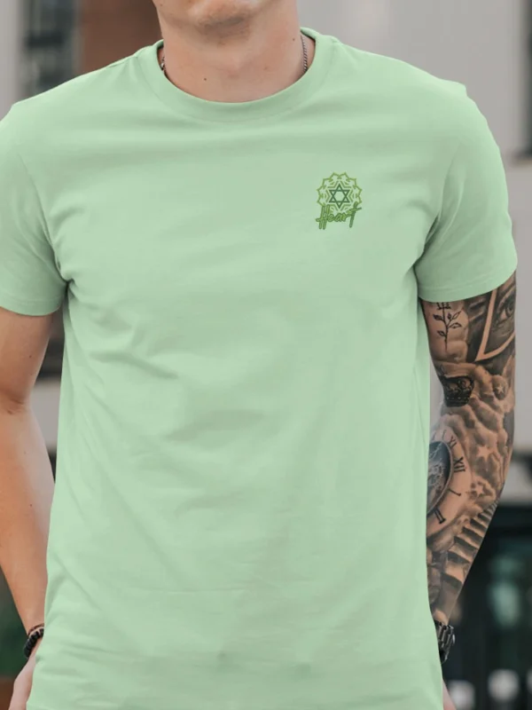 Chakra(Heart) half round t-shirt - Image 2