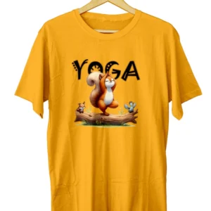 Yoga Squirrel Oversized T-Shirt