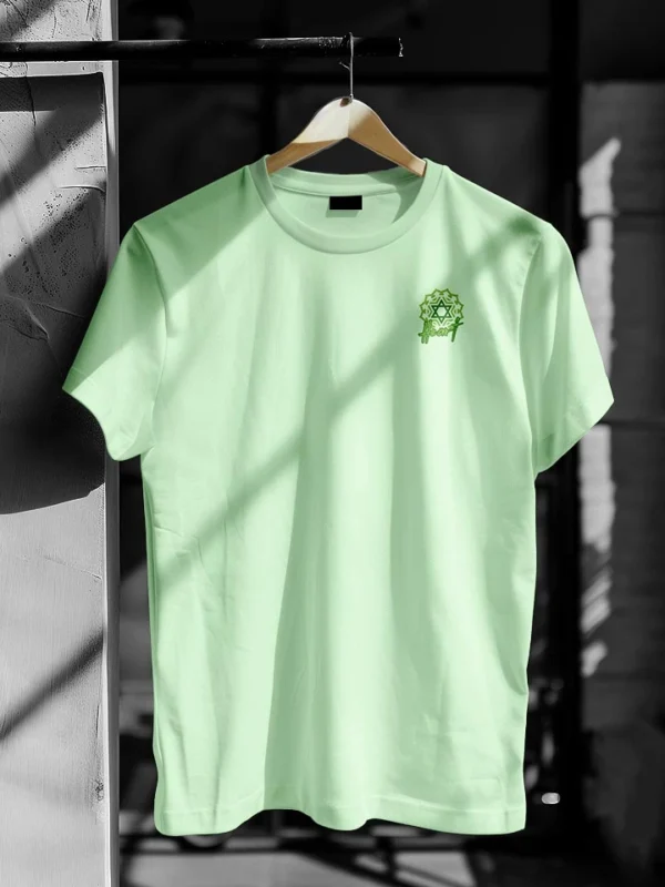Chakra(Heart) half round t-shirt