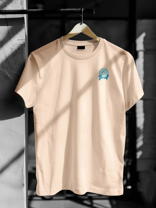 Chakra(Throat) half round t-shirt