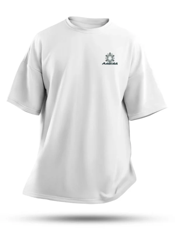 Oversized abstract coffee cup T-Shirt - Image 2