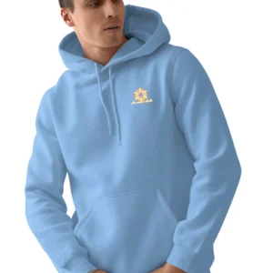 Hooded Sweatshirt Baby blue/Navy blue for Men