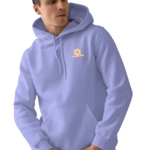 Hooded Sweatshirt Lavender/Lite pink for Men